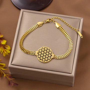 Hollow Geometric Bracelet