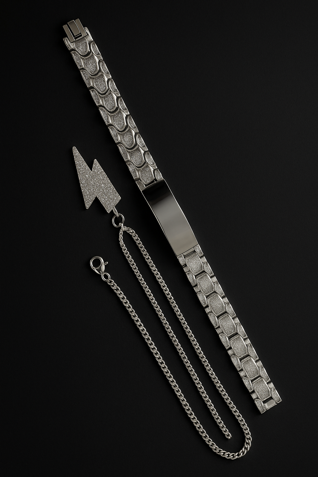 Set of Pendant Silver | Necklace and Bracelet